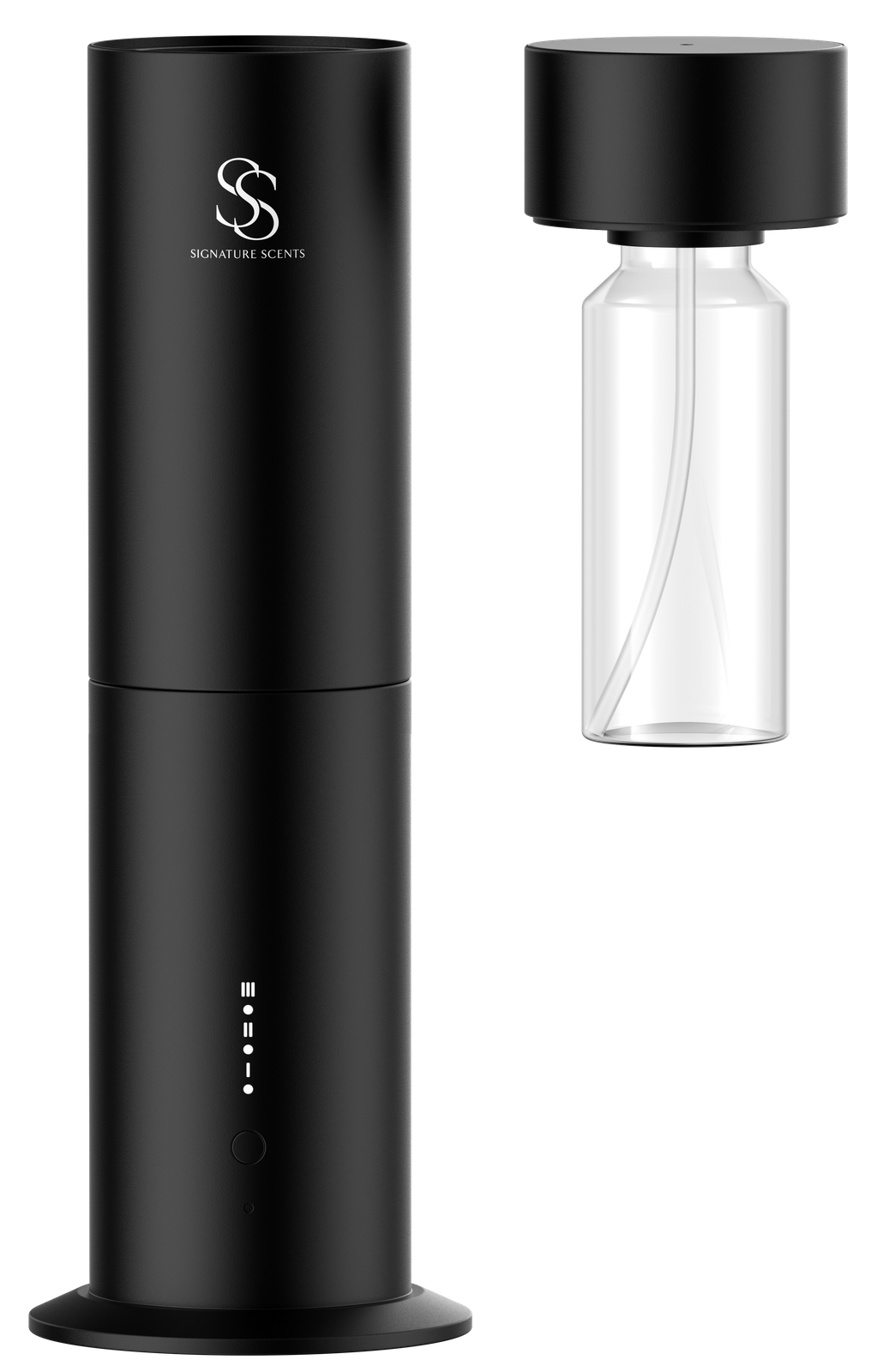 Smart Hotel Scent Diffuser in a styled interior